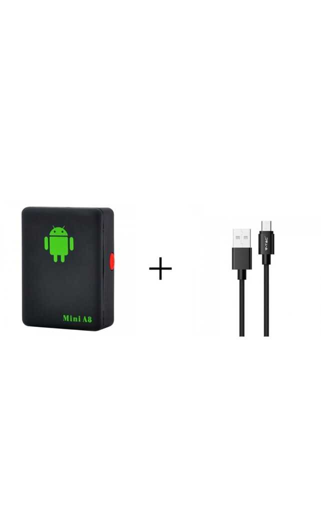 Mini GPS Tracker Techstar A8 cu LBS, eSIM, microfon și detectare voce